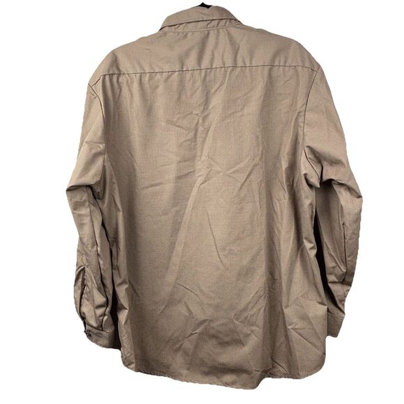 Propper® Men Tactical Shirt Large Long Sleeve Police Milt Work Uniform Button Up - Picture 6 of 10